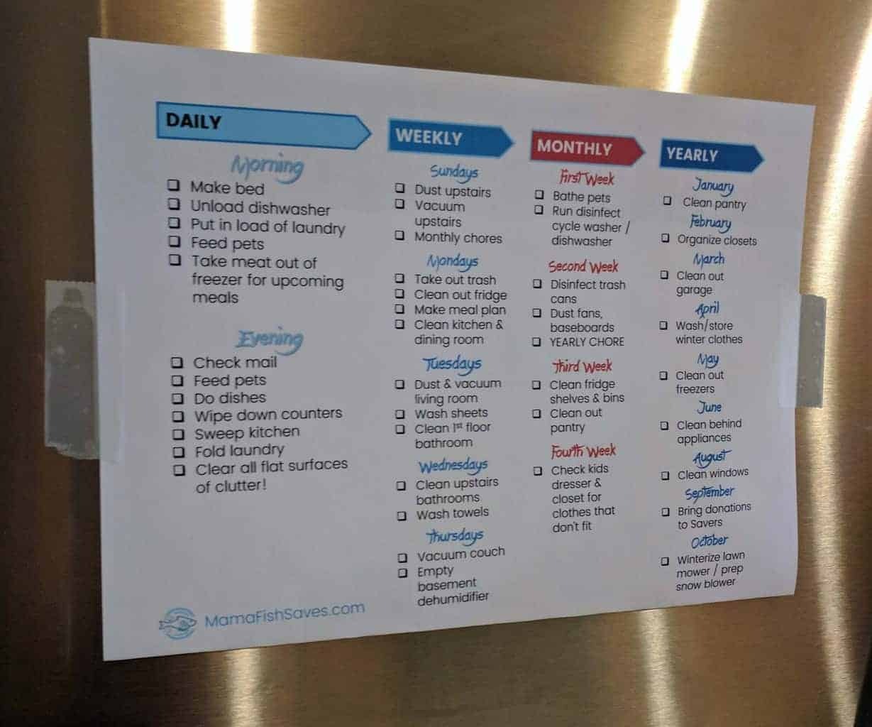 How to Simplify Your Home Cleaning Schedule - Smart Money Mamas How to Simplify Your Home Cleaning Schedule - Smart Money Mamas