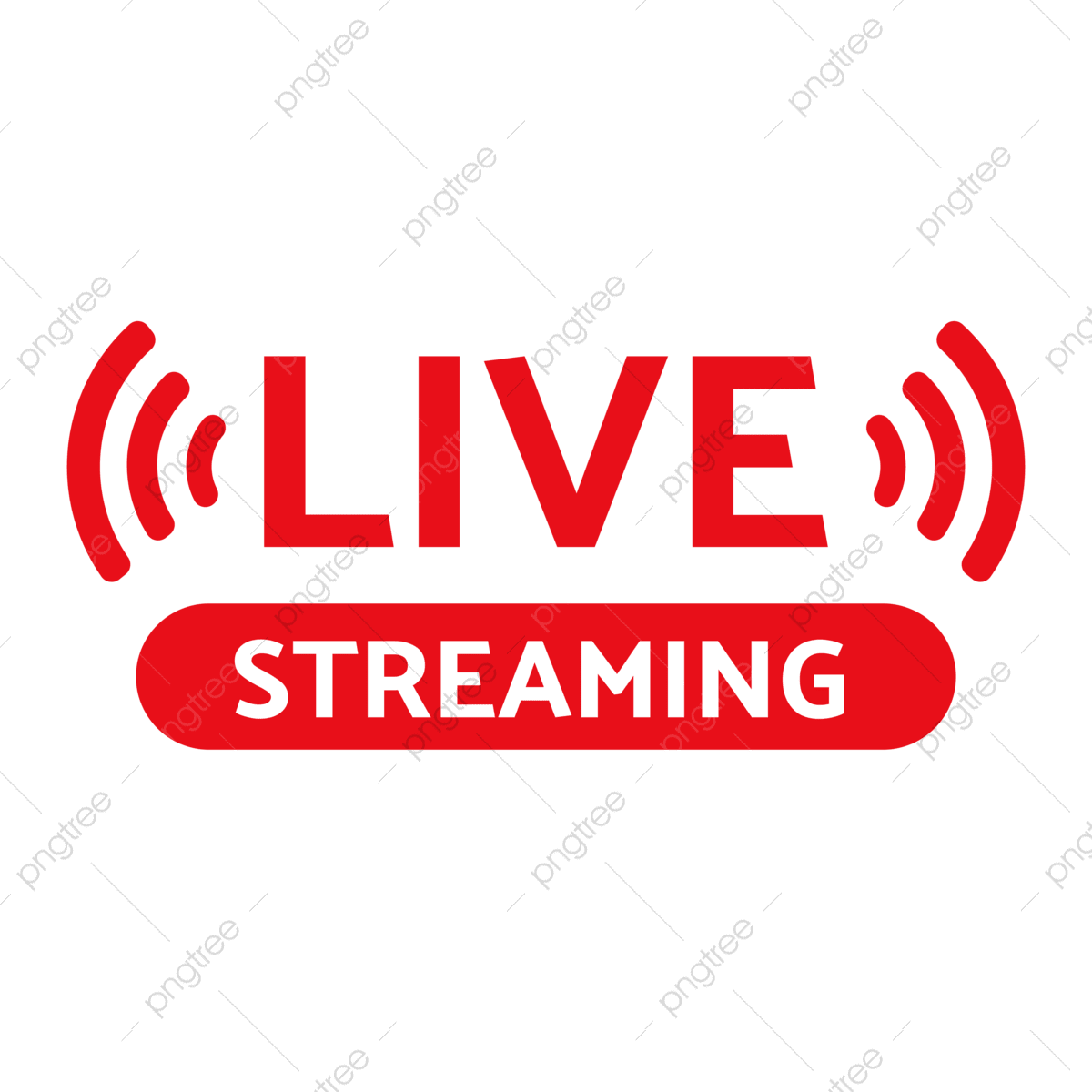 Premium Vector | Live streaming icon live broadcasting button online ...