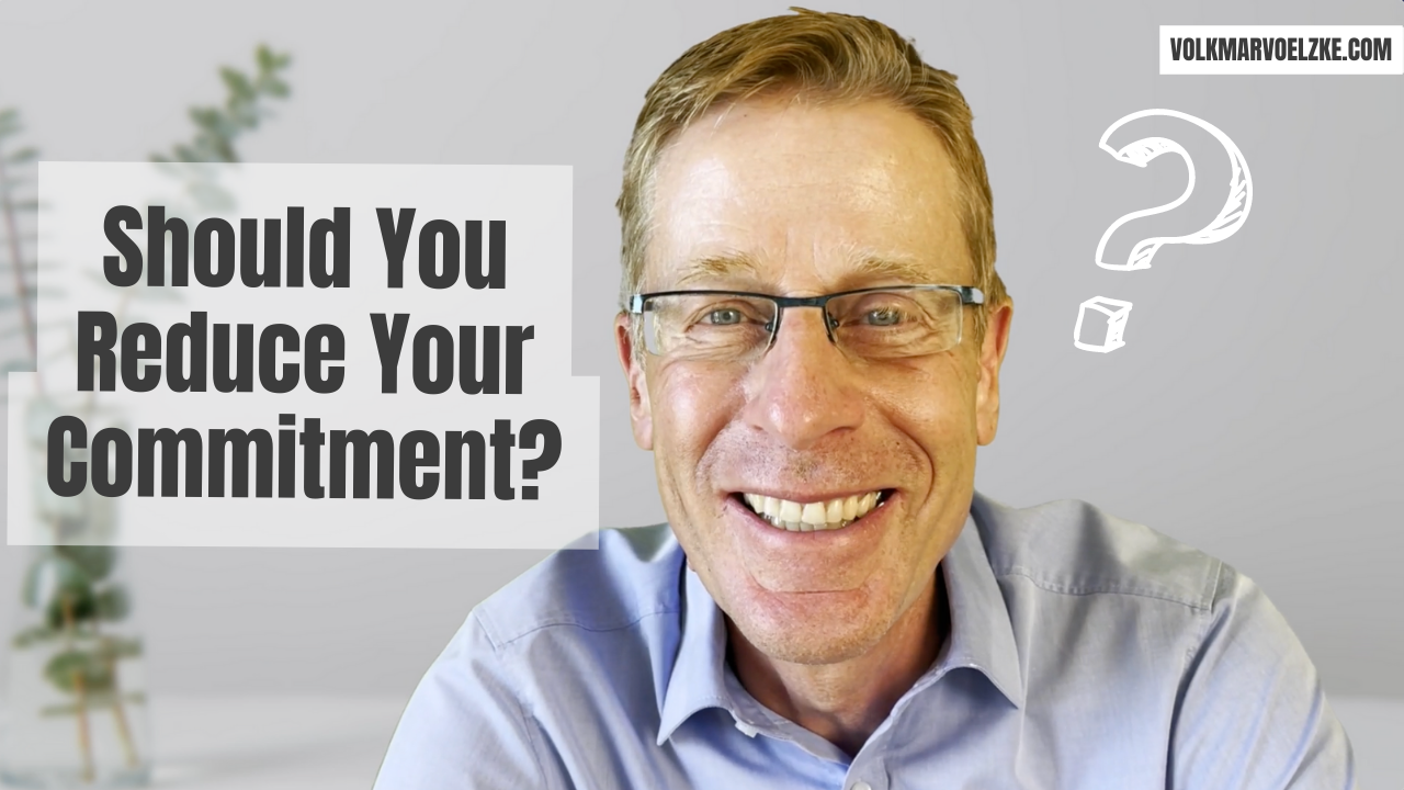 🥺 Should You Reduce Your Commitment?